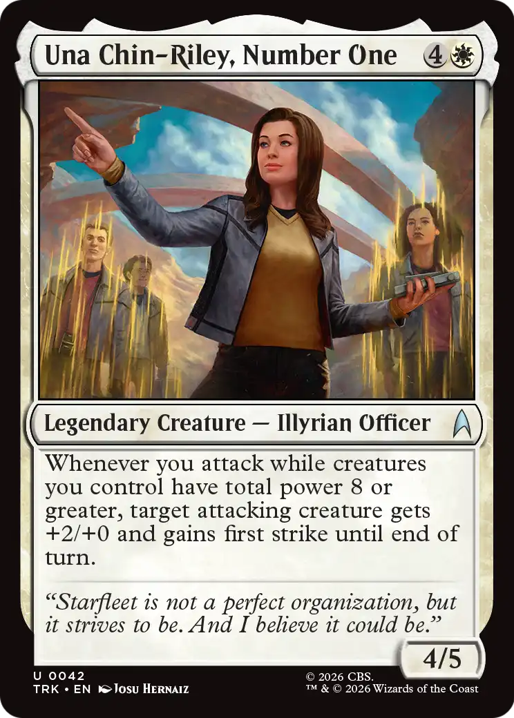 Una Chin-Riley, Number One [Star Trek] | Deep Dive Games St. Marys