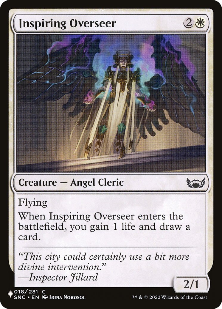 Inspiring Overseer [The List] | Deep Dive Games St. Marys
