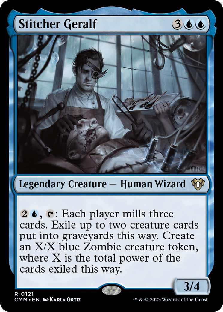 Stitcher Geralf [Commander Masters] | Deep Dive Games St. Marys