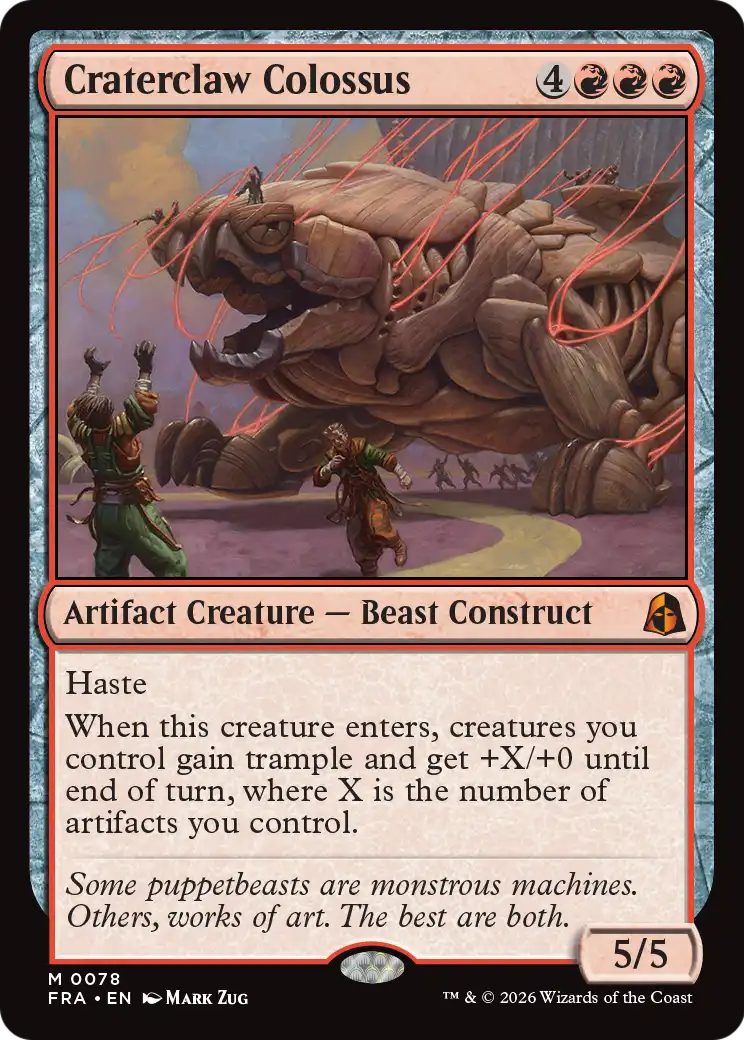 Craterclaw Colossus [Reality Fracture] | Deep Dive Games St. Marys