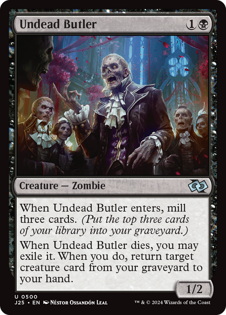 Undead Butler [Foundations Jumpstart] | Deep Dive Games St. Marys