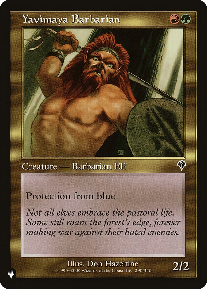 Yavimaya Barbarian [The List] | Deep Dive Games St. Marys