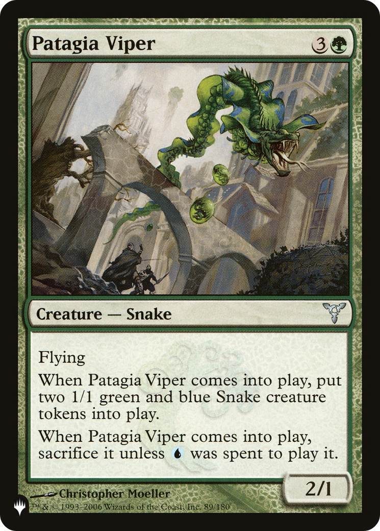 Patagia Viper [The List] | Deep Dive Games St. Marys