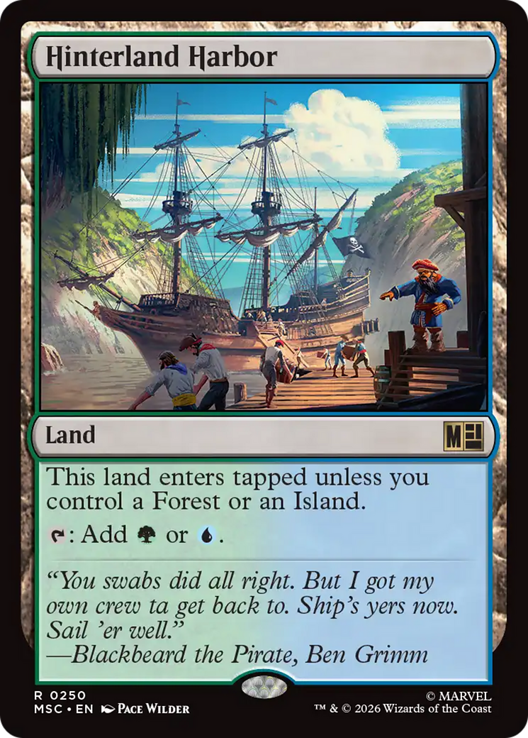 Hinterland Harbor (Surge Foil) [Marvel Super Heroes Commander] | Deep Dive Games St. Marys