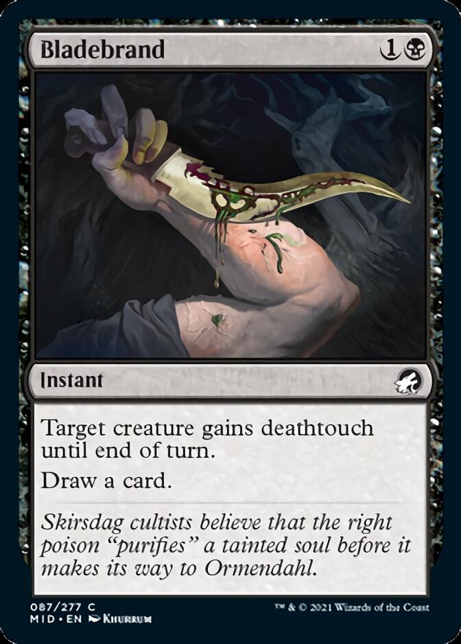 Bladebrand [Innistrad: Midnight Hunt] | Deep Dive Games St. Marys