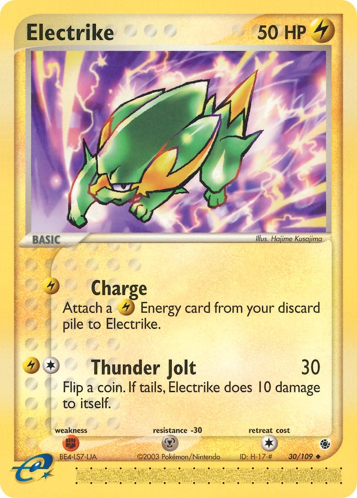 Electrike (30/109) [EX: Ruby & Sapphire] | Deep Dive Games St. Marys