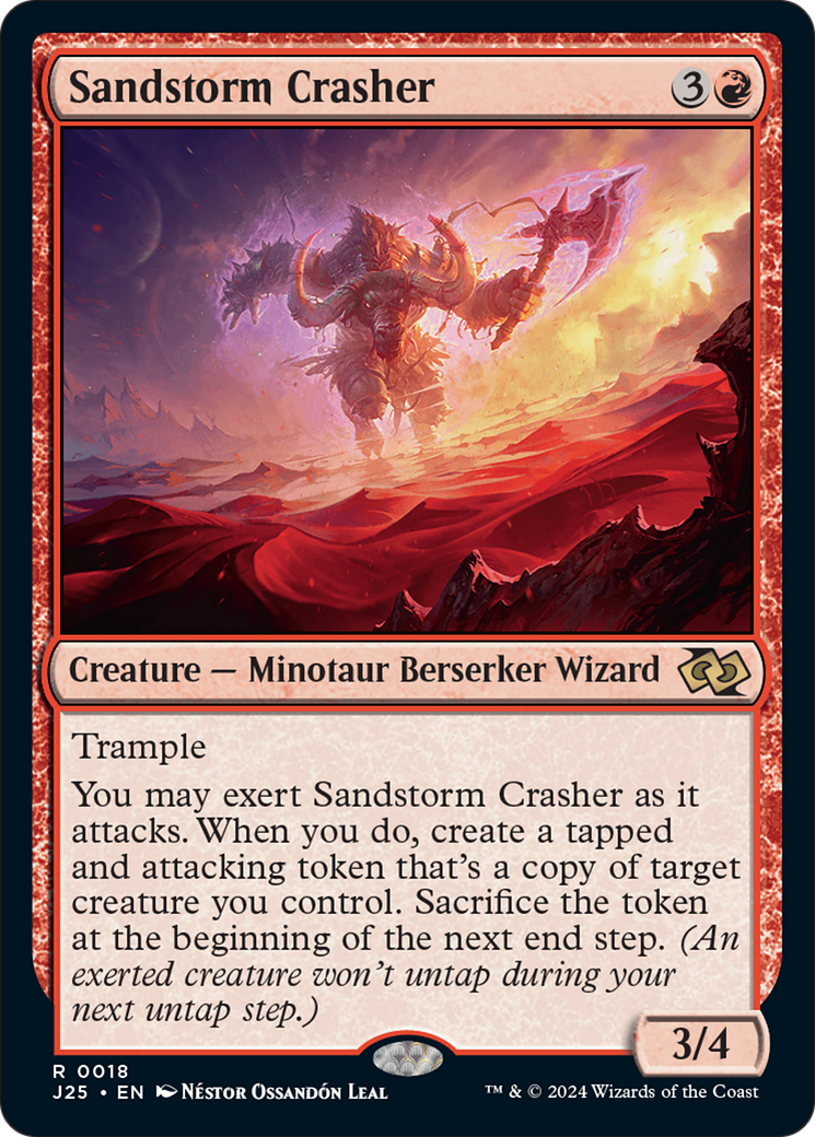 Sandstorm Crasher [Foundations Jumpstart] | Deep Dive Games St. Marys