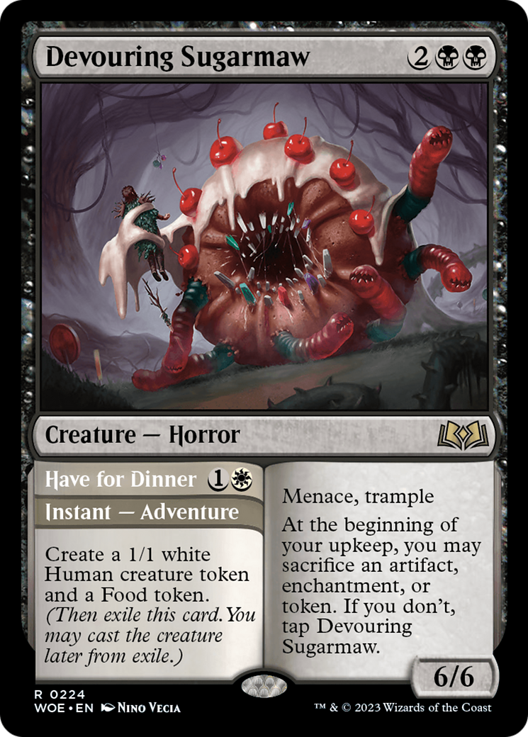 Devouring Sugarmaw // Have For Dinner [Wilds of Eldraine] | Deep Dive Games St. Marys