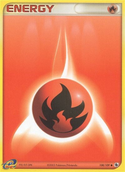 Fire Energy (108/109) [EX: Ruby & Sapphire] | Deep Dive Games St. Marys