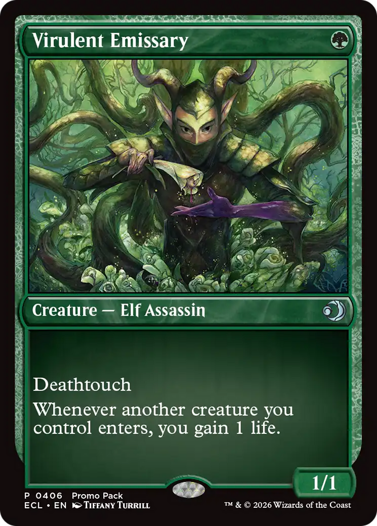Virulent Emissary [Lorwyn Eclipsed Promos] | Deep Dive Games St. Marys