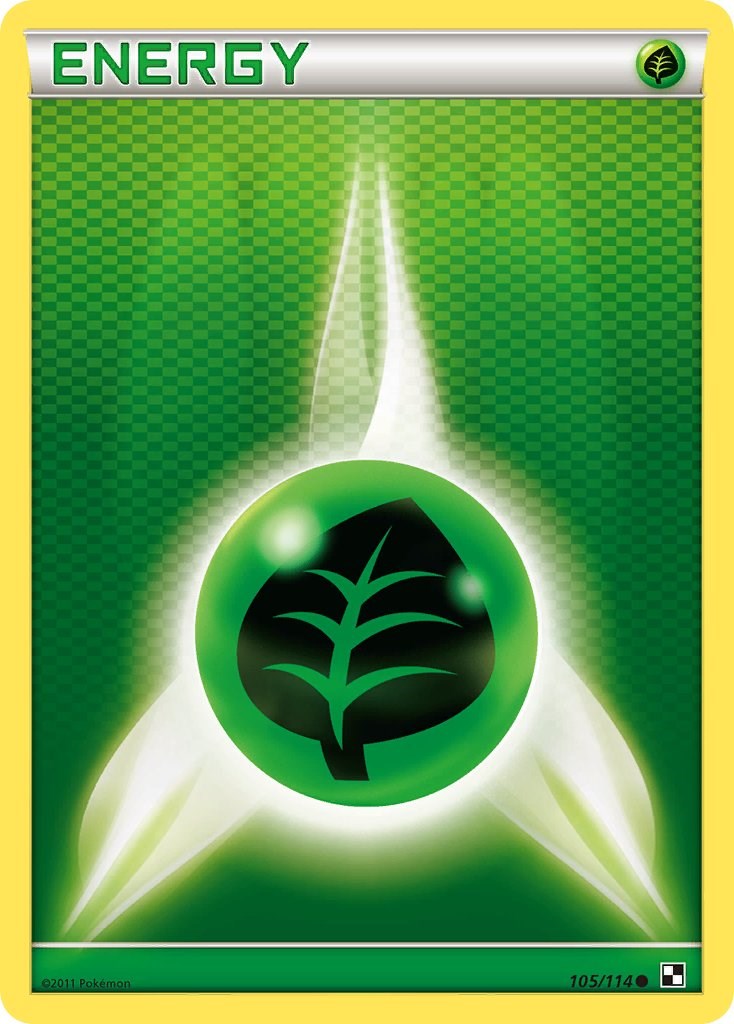 Grass Energy (105/114) [Black & White: Base Set] | Deep Dive Games St. Marys