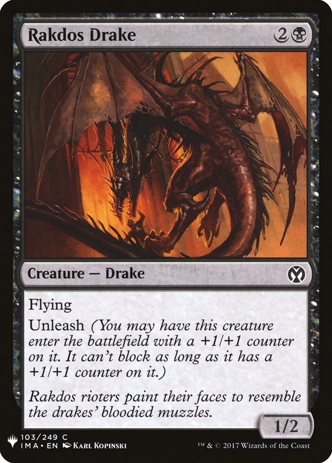 Rakdos Drake [Mystery Booster] | Deep Dive Games St. Marys