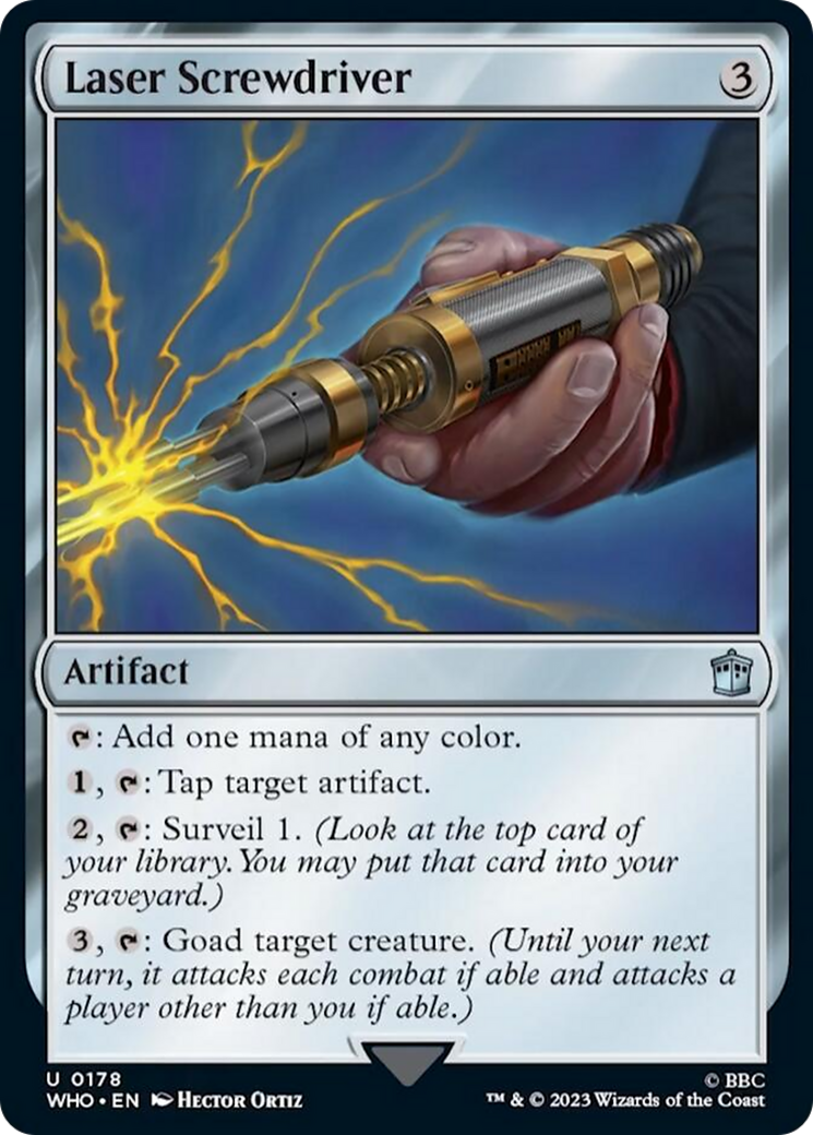 Laser Screwdriver [Doctor Who] | Deep Dive Games St. Marys