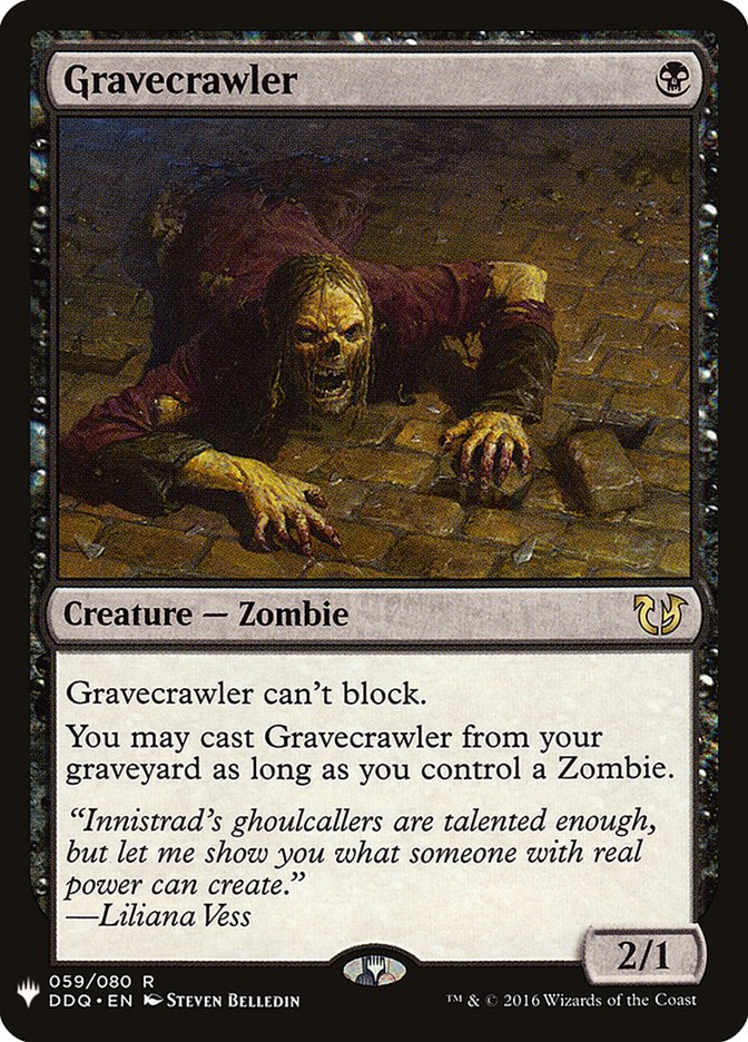Gravecrawler [Mystery Booster] | Deep Dive Games St. Marys