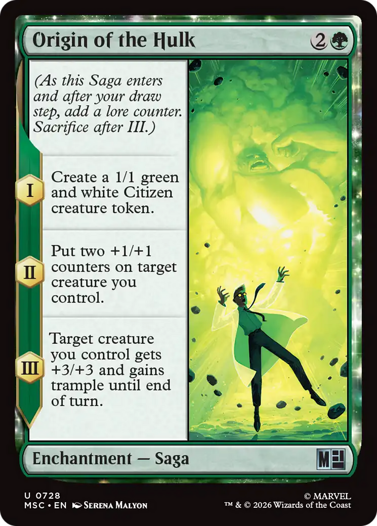Origin of the Hulk [Marvel Super Heroes Commander] | Deep Dive Games St. Marys