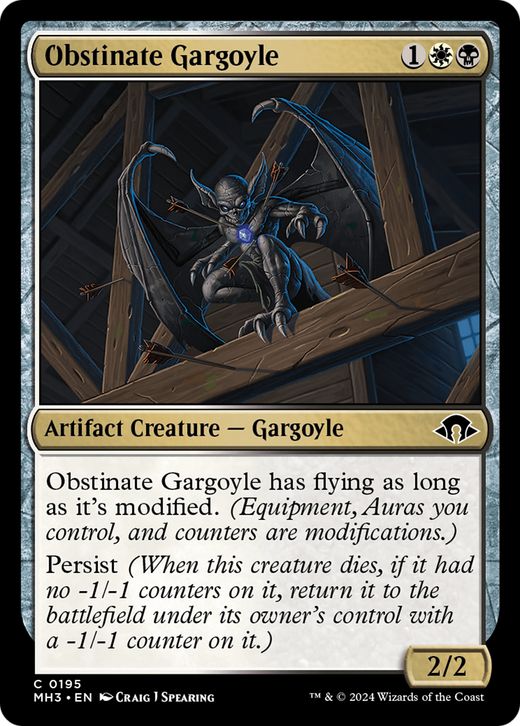 Obstinate Gargoyle [Modern Horizons 3] | Deep Dive Games St. Marys