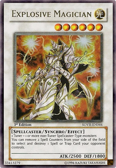 Explosive Magician [SOVR-EN044] Ultra Rare | Deep Dive Games St. Marys