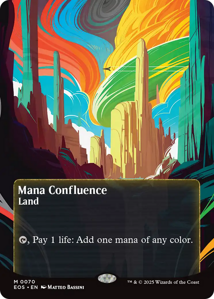 Mana Confluence (0070) (Borderless) [Edge of Eternities: Stellar Sights] | Deep Dive Games St. Marys