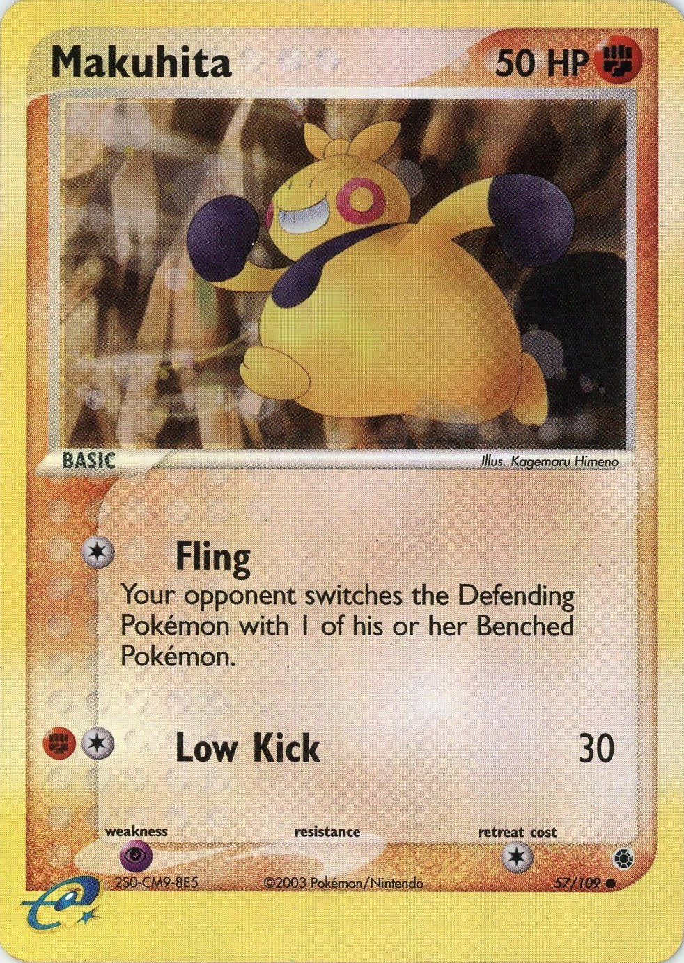 Makuhita (57/109) [EX: Ruby & Sapphire] | Deep Dive Games St. Marys