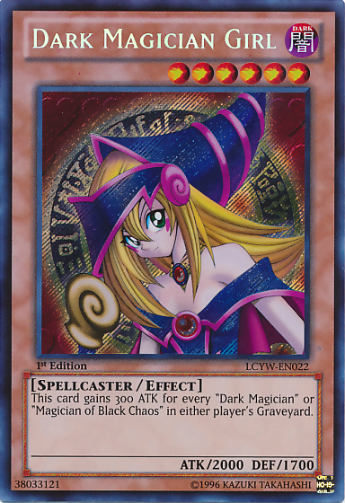 Dark Magician Girl [LCYW-EN022] Secret Rare | Deep Dive Games St. Marys