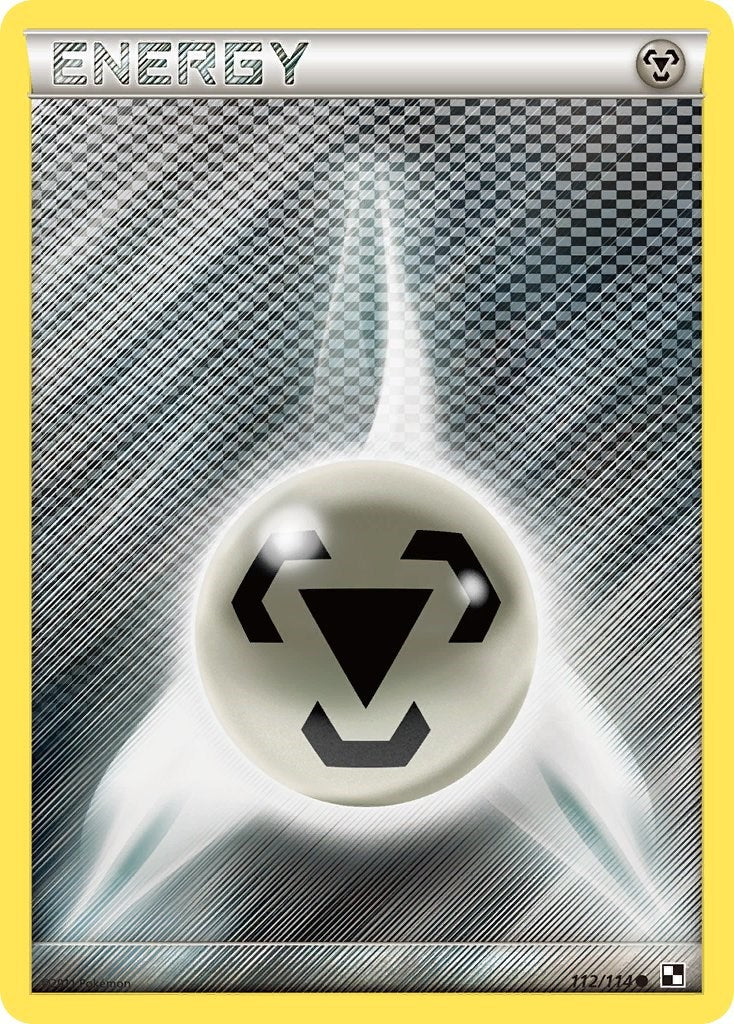 Metal Energy (112/114) [Black & White: Base Set] | Deep Dive Games St. Marys