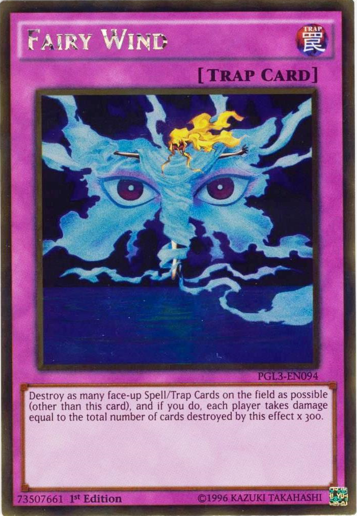 Fairy Wind [PGL3-EN094] Gold Rare | Deep Dive Games St. Marys