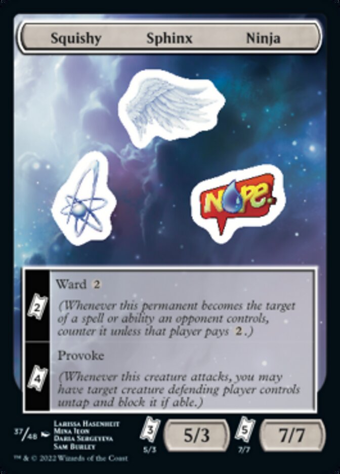 Squishy Sphinx Ninja [Unfinity Stickers] | Deep Dive Games St. Marys