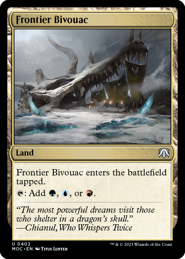 Frontier Bivouac [March of the Machine Commander] | Deep Dive Games St. Marys