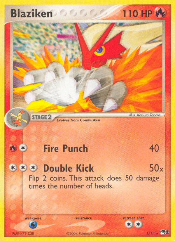 Blaziken (1/17) [POP Series 1] | Deep Dive Games St. Marys