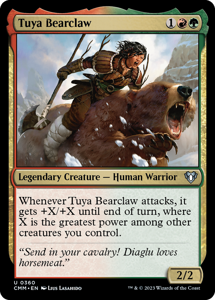 Tuya Bearclaw [Commander Masters] | Deep Dive Games St. Marys
