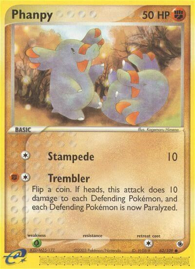 Phanpy (62/109) [EX: Ruby & Sapphire] | Deep Dive Games St. Marys