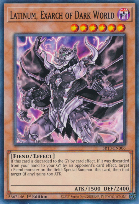 Latinum, Exarch of Dark World [SR13-EN006] Common | Deep Dive Games St. Marys