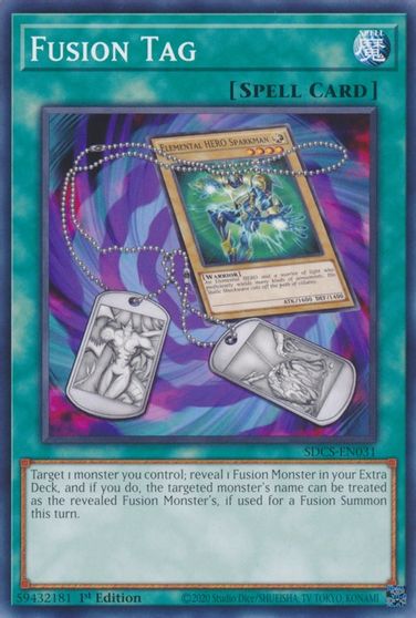 Fusion Tag [SDCS-EN031] Common | Deep Dive Games St. Marys