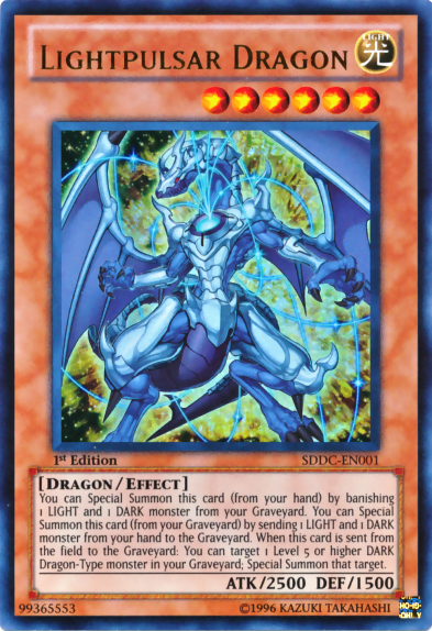 Lightpulsar Dragon [SDDC-EN001] Ultra Rare | Deep Dive Games St. Marys