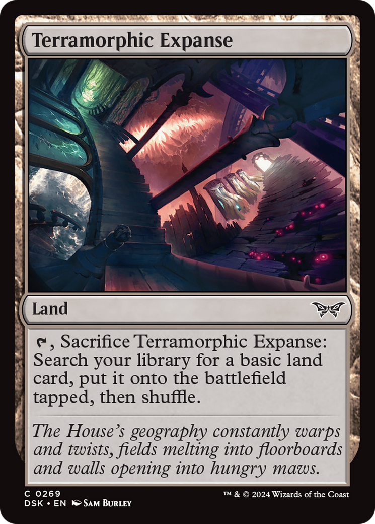 Terramorphic Expanse [Duskmourn: House of Horror] | Deep Dive Games St. Marys
