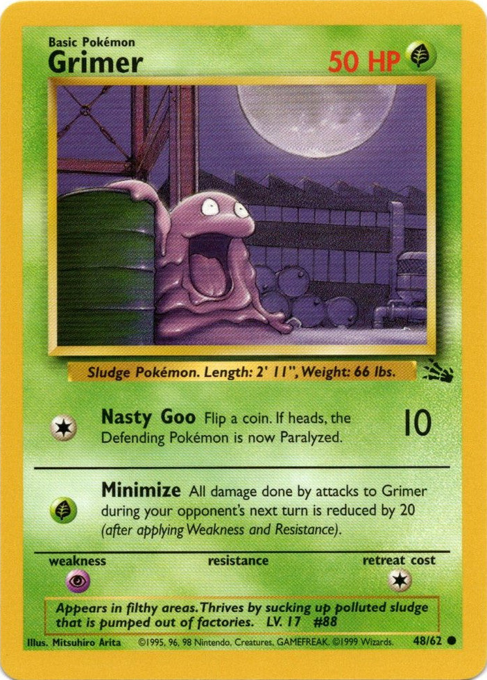 Grimer (48/62) [Fossil Unlimited] | Deep Dive Games St. Marys