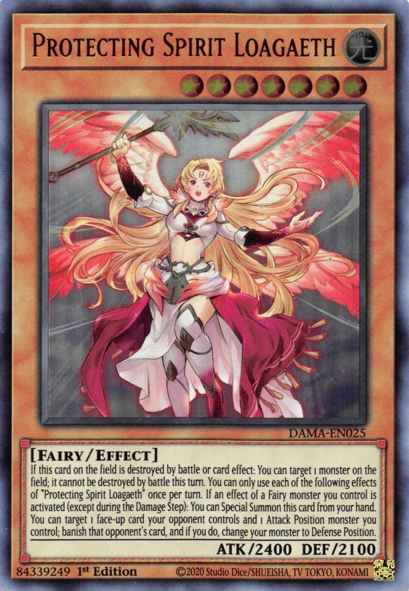Protecting Spirit Loagaeth [DAMA-EN025] Starlight Rare | Deep Dive Games St. Marys
