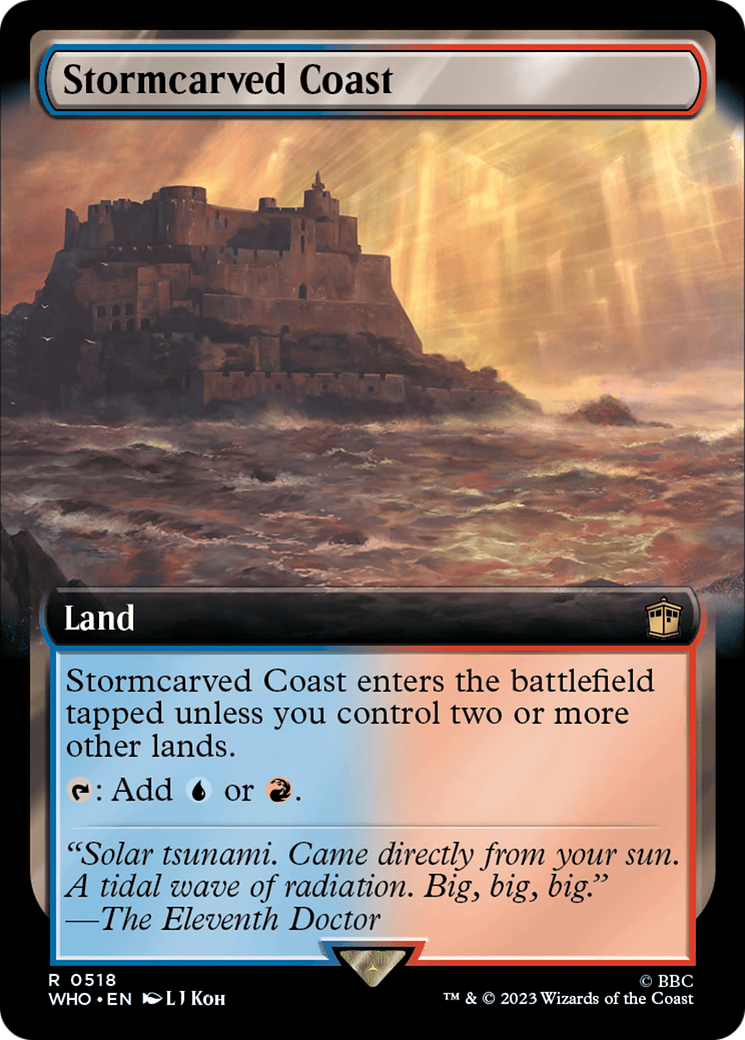Stormcarved Coast (Extended Art) [Doctor Who] | Deep Dive Games St. Marys