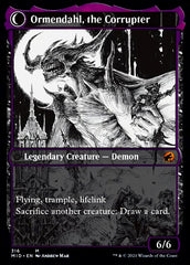 Jerren, Corrupted Bishop // Ormendahl, the Corrupted (Showcase Eternal Night) [Innistrad: Midnight Hunt] | Deep Dive Games St. Marys