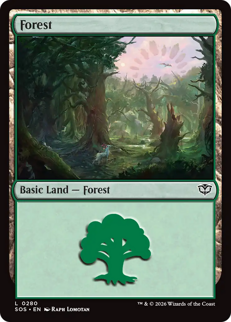 Forest (0280) [Secrets of Strixhaven] | Deep Dive Games St. Marys