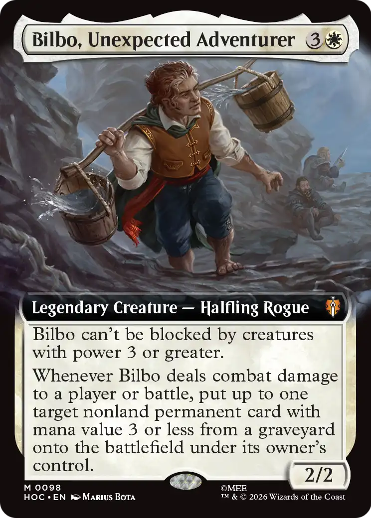 Bilbo, Unexpected Adventurer (Extended Art) [The Hobbit: Eternal-Legal] | Deep Dive Games St. Marys