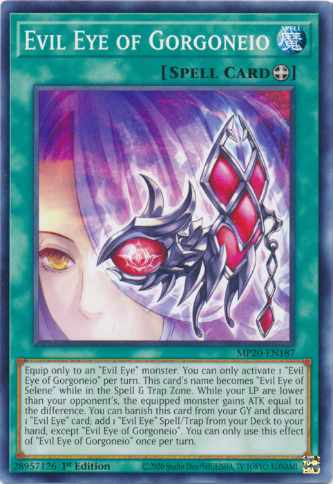 Evil Eye of Gorgoneio [MP20-EN187] Common | Deep Dive Games St. Marys