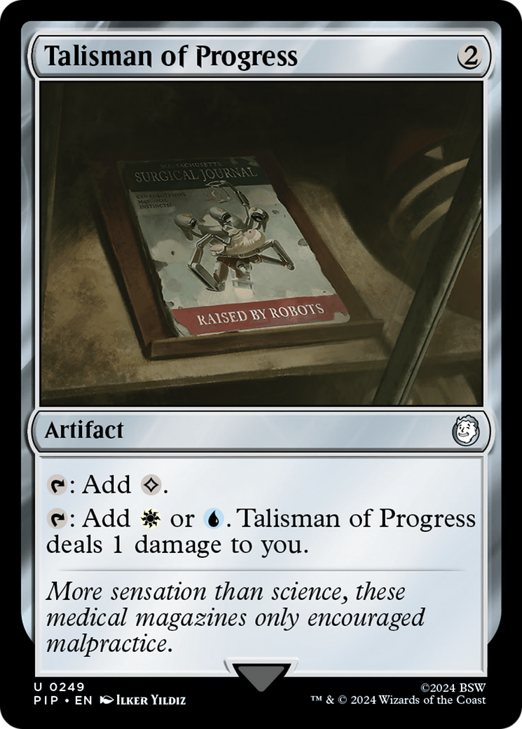 Talisman of Progress [Fallout] | Deep Dive Games St. Marys