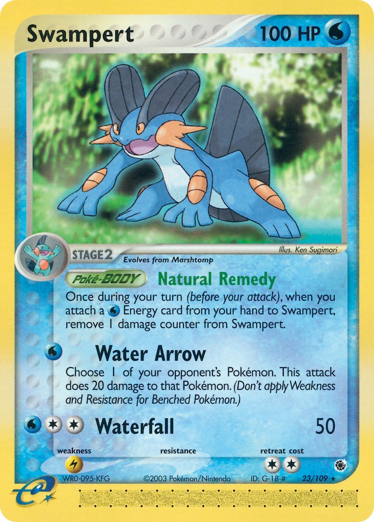 Swampert (23/109) [EX: Ruby & Sapphire] | Deep Dive Games St. Marys