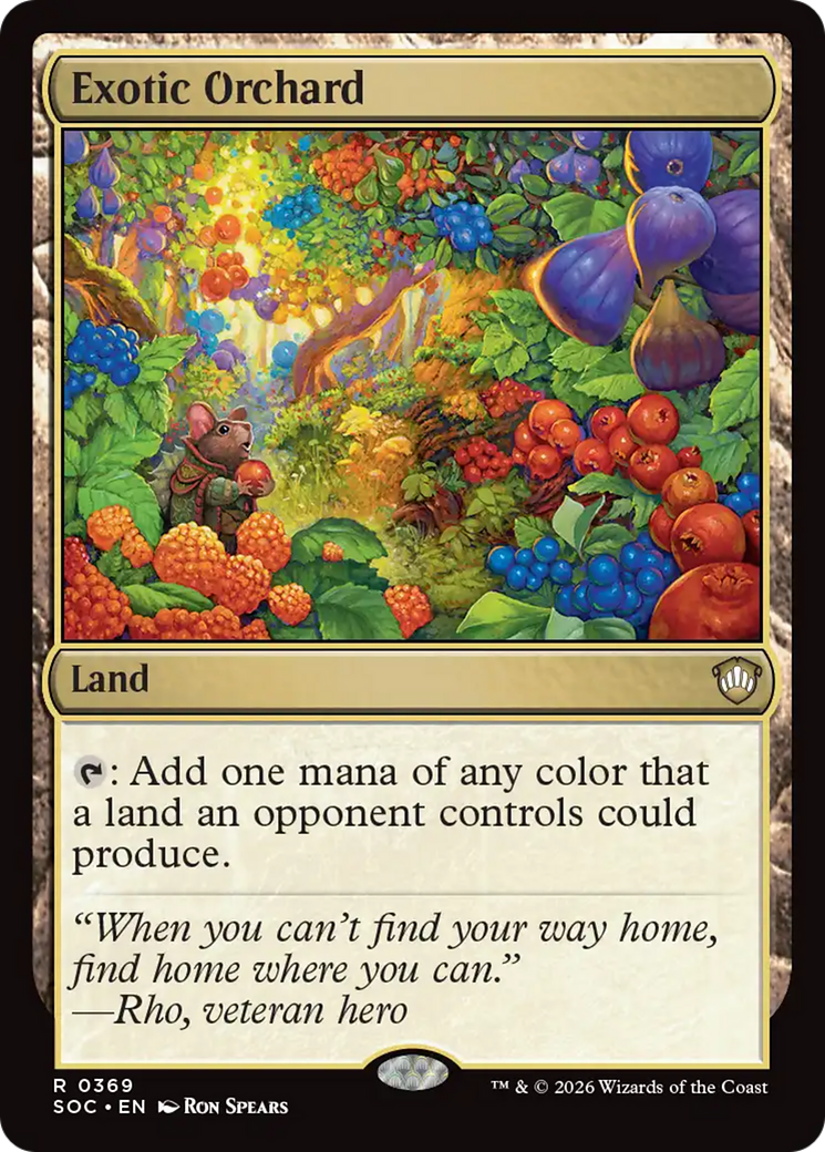 Exotic Orchard [Secrets of Strixhaven Commander] | Deep Dive Games St. Marys