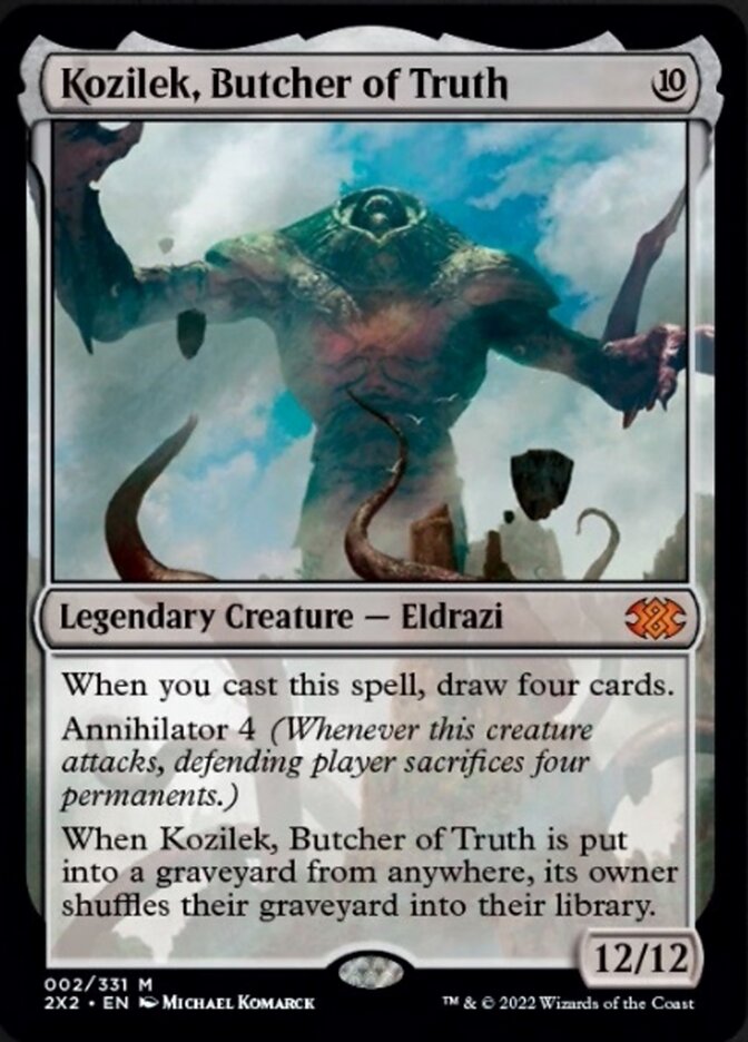 Kozilek, Butcher of Truth [Double Masters 2022] | Deep Dive Games St. Marys