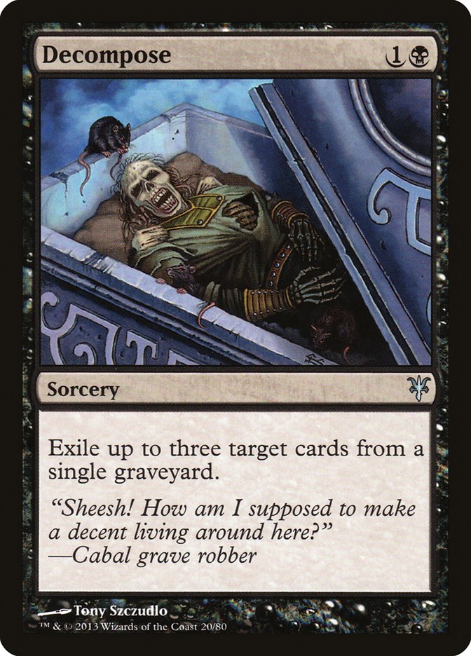 Decompose [Duel Decks: Sorin vs. Tibalt] | Deep Dive Games St. Marys