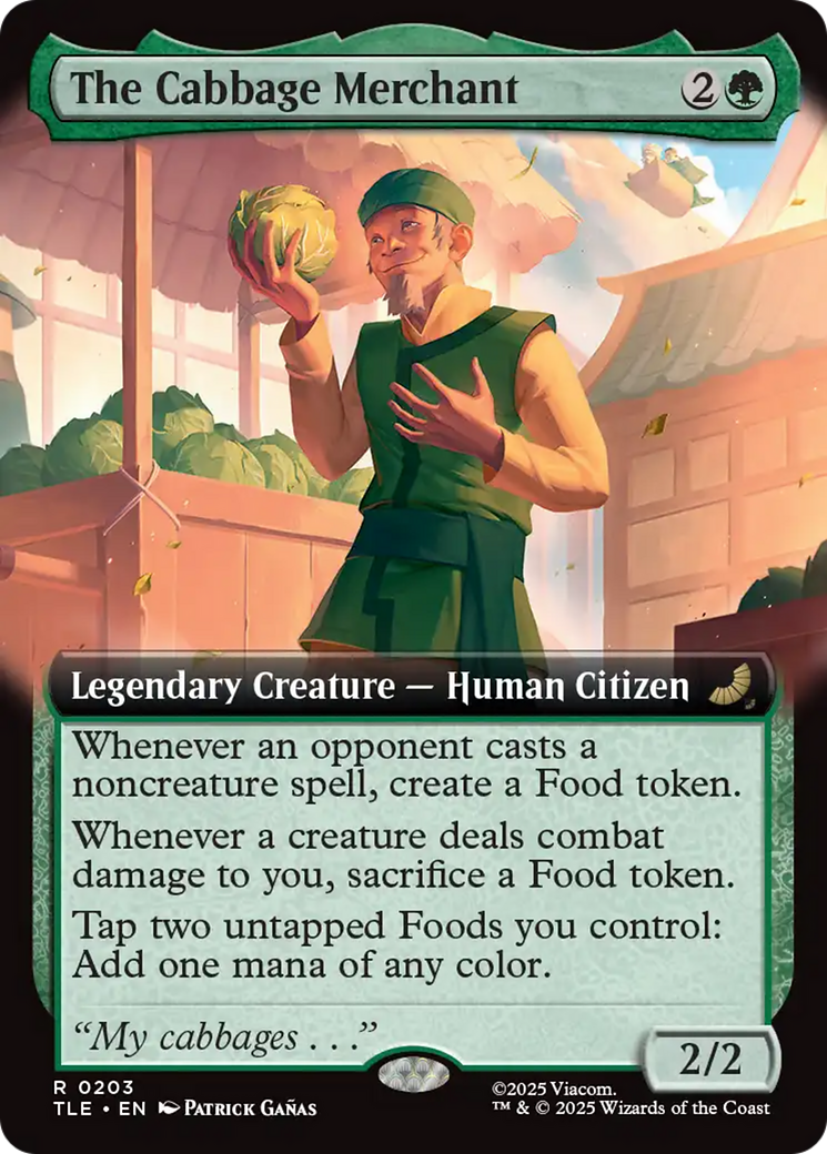 The Cabbage Merchant (Extended Art) [Avatar: The Last Airbender: Eternal-Legal] | Deep Dive Games St. Marys