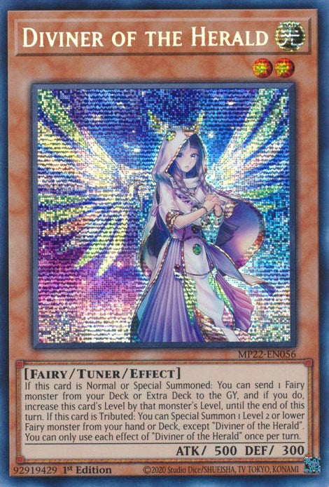 Diviner of the Herald [MP22-EN056] Prismatic Secret Rare | Deep Dive Games St. Marys