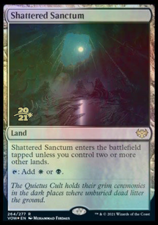 Shattered Sanctum [Innistrad: Crimson Vow Prerelease Promos] | Deep Dive Games St. Marys